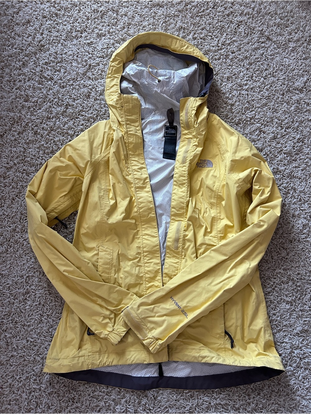 The North Face Women’s XS Yellow Rain Jacket